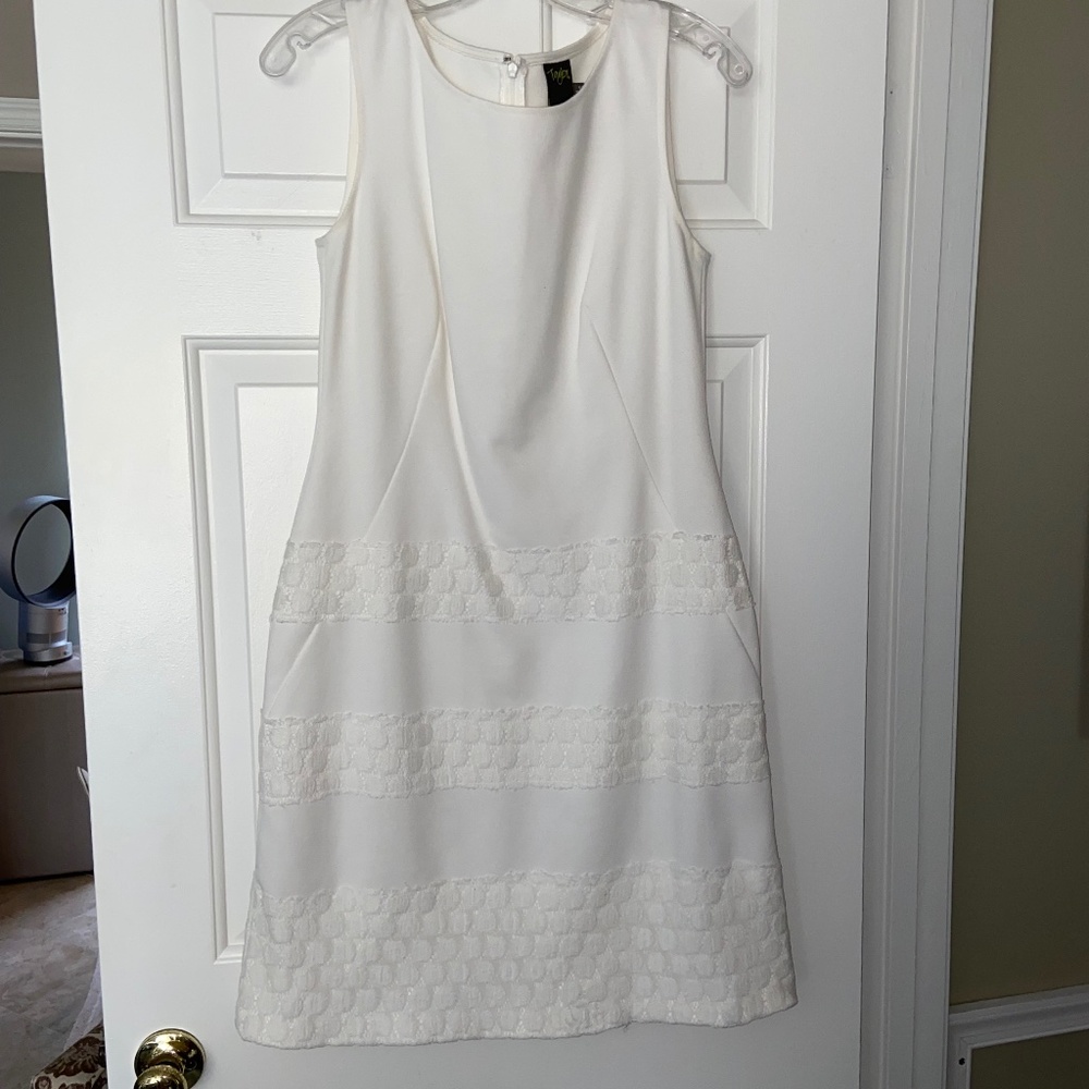 Off-White Shift Dress Size 6